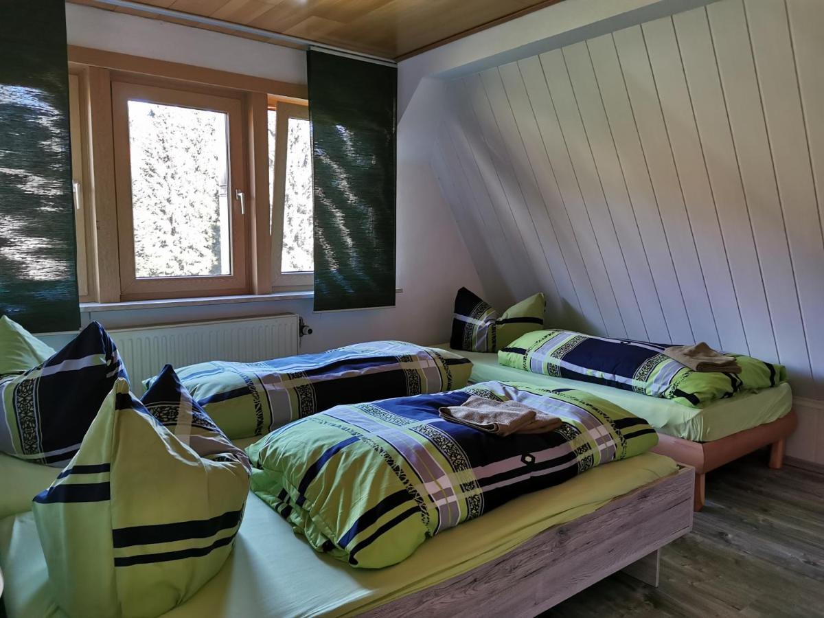 Hotel-Pension Rennsteighutte Фрауенвальд Екстер'єр фото