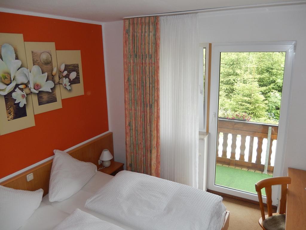 Hotel-Pension Rennsteighutte Фрауенвальд Екстер'єр фото